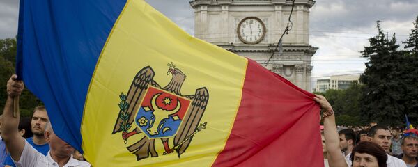Акции протеста в Кишиневе - 俄罗斯卫星通讯社