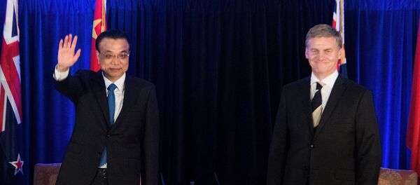 李克強把中新經貿合作提升到了一個新的水平 李克強把中新經貿合作提升到了一個新的水平 - 俄羅斯衛星通訊社