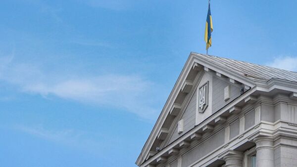 乌克兰国家安全局大楼 - 俄罗斯卫星通讯社