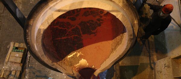 Производство алюминия на предприятиях компании РУСАЛ Производство алюминия на предприятиях компании РУСАЛ - 俄羅斯衛星通訊社