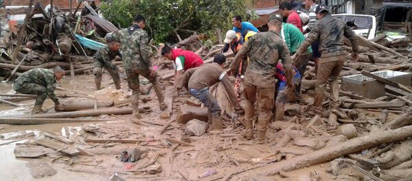 哥倫比亞總統:該國泥石流致死亡人數超過250人 哥倫比亞總統:該國泥石流致死亡人數超過250人 - 俄羅斯衛星通訊社