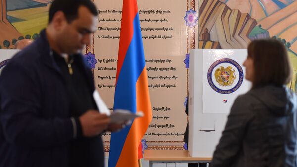 中選委：亞美尼亞執政黨贏得議會大選得票率49.12% - 俄羅斯衛星通訊社