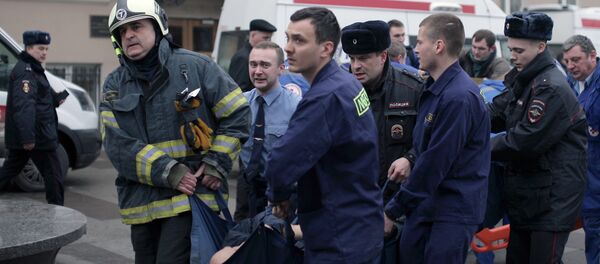 Взрыв в петербургском метро - 俄羅斯衛星通訊社