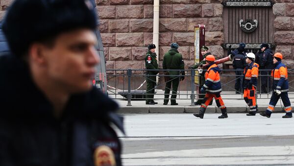 俄侦查员搜查圣彼得堡恐袭案嫌犯住所 - 俄罗斯卫星通讯社