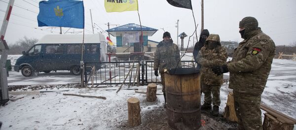 克里姆林宫：普京称乌当局必须尽快解除对顿巴斯的封锁 - 俄罗斯卫星通讯社