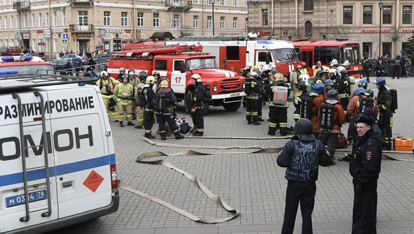 俄侦委：圣彼得堡地铁爆炸案由在另一个车站留下炸弹的人实施 - 俄罗斯卫星通讯社