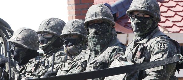 大選在即韓軍保持加強安全措施 大選在即韓軍保持加強安全措施 - 俄羅斯衛星通訊社