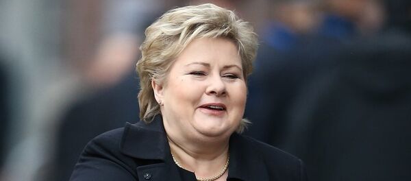 挪威首相埃尔娜·索尔伯格 - 俄罗斯卫星通讯社