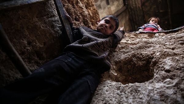 聯合國兒童基金會：敘利亞伊德利卜化學攻擊導致27名兒童死亡 - 俄羅斯衛星通訊社