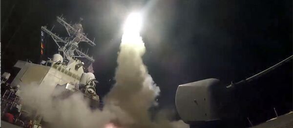 美国对叙导弹袭击 - 俄罗斯卫星通讯社