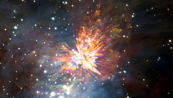 天文学家首次看到新生恒星爆炸 - 俄罗斯卫星通讯社