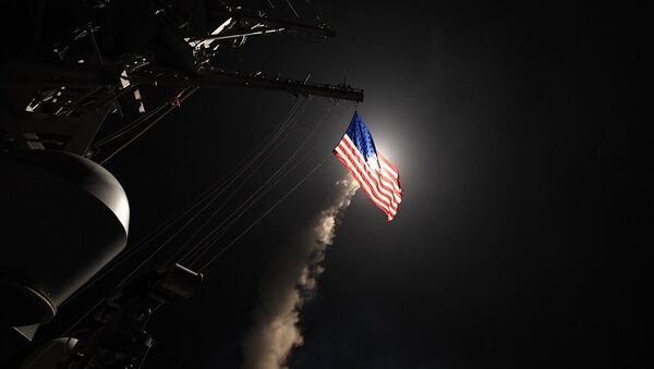 美國對敘導彈襲擊 - 俄羅斯衛星通訊社