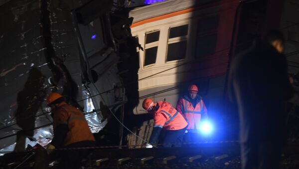 仍有5名莫斯科火車事故受傷者中留在醫院 - 俄羅斯衛星通訊社