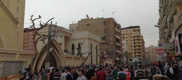 外媒：“伊斯蘭國”宣佈為埃及教堂數起爆炸負責 - 俄羅斯衛星通訊社