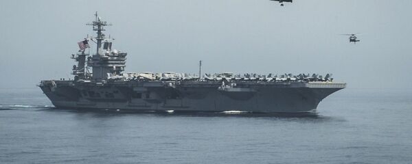 Американский атомный авианосец Карл Винсон (Carl Vinson) - 俄羅斯衛星通訊社