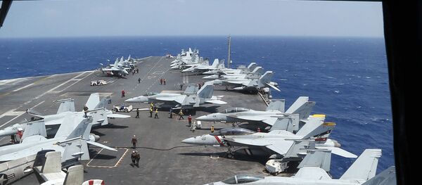 卡尔·文森号航空母舰 - 俄罗斯卫星通讯社