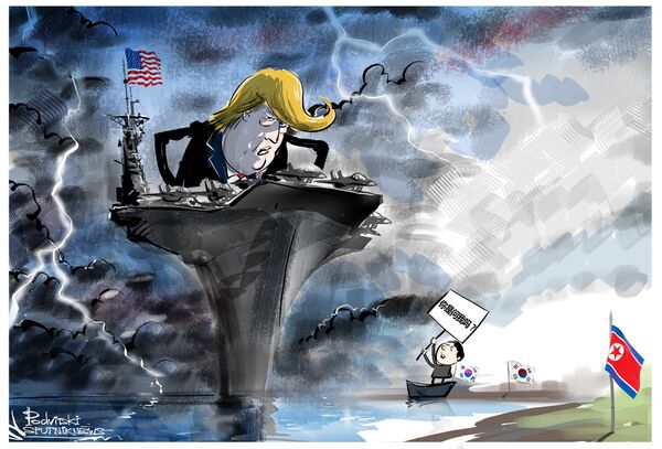 美對朝動武的可能性 - 俄羅斯衛星通訊社