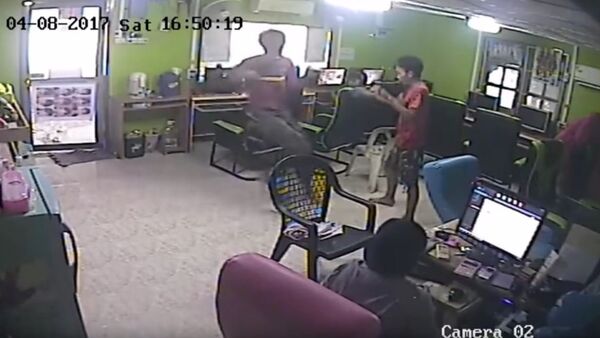 一條蛇襲擊了泰國網吧內的顧客 - 俄羅斯衛星通訊社