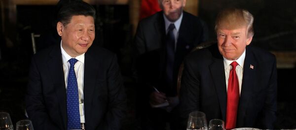 习主席与美国总统特朗普 习主席与美国总统特朗普 - 俄罗斯卫星通讯社