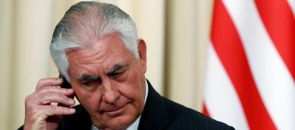 美国务卿蒂勒森 - 俄罗斯卫星通讯社