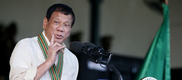 Philippine President Rodrigo Duterte - 俄罗斯卫星通讯社