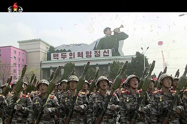 平壤大阅兵 平壤大阅兵 - 俄罗斯卫星通讯社