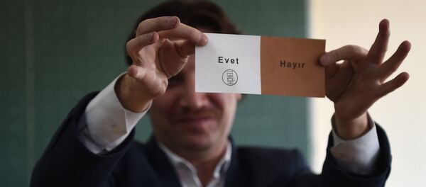 土耳其全民公投 - 俄罗斯卫星通讯社