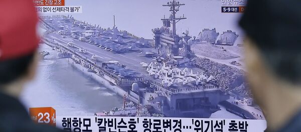 “卡尔∙文森”号核动力航母 “卡尔∙文森”号核动力航母 - 俄罗斯卫星通讯社