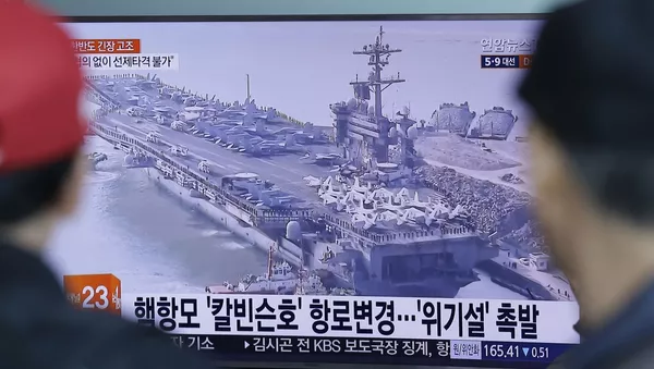 “卡爾∙文森”號核動力航母 - 俄羅斯衛星通訊社