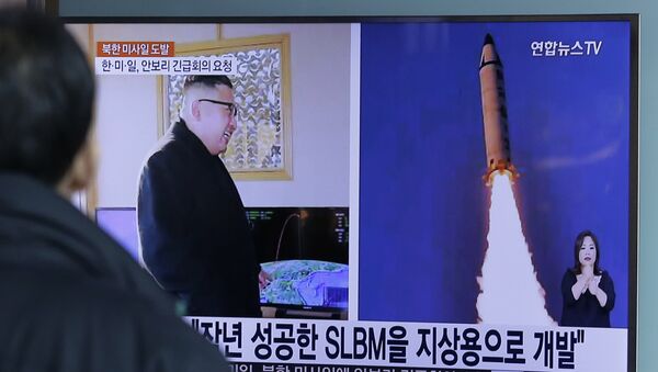 俄罗斯政治学家称朝鲜发射新型导弹 - 俄罗斯卫星通讯社