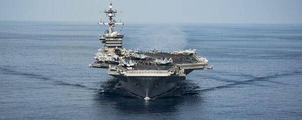 美國航母“卡爾•文森”號駛入日本海 - 俄羅斯衛星通訊社