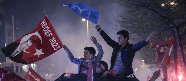 4月16日土耳其举行了整个现代史中最重要的公投 - 俄罗斯卫星通讯社
