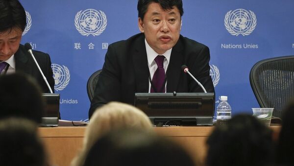 朝鮮常駐聯合國副代表金利龍 - 俄羅斯衛星通訊社