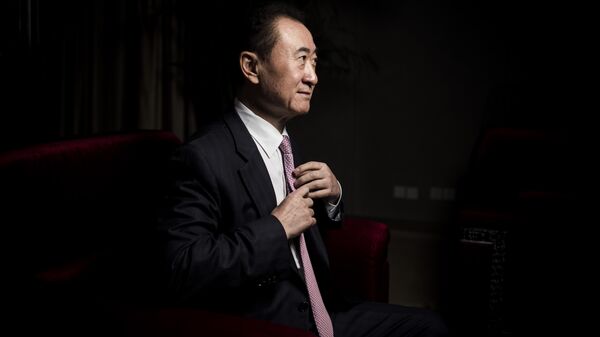 Chairman of China's Wanda Group Wang Jianlin - 俄罗斯卫星通讯社