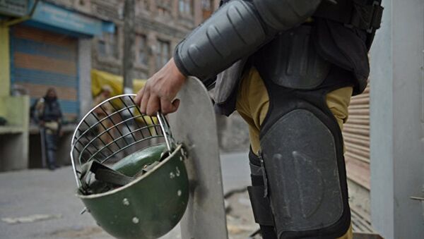 印度警方將在克什米爾騷亂期間使用塑料子彈 - 俄羅斯衛星通訊社