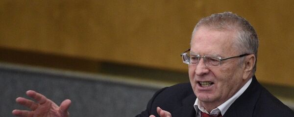 俄罗斯自由民主党领导人日里诺夫斯基 - 俄罗斯卫星通讯社