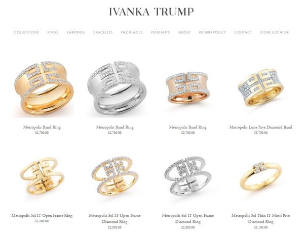 伊万卡·特朗普公司的产品 - 俄罗斯卫星通讯社