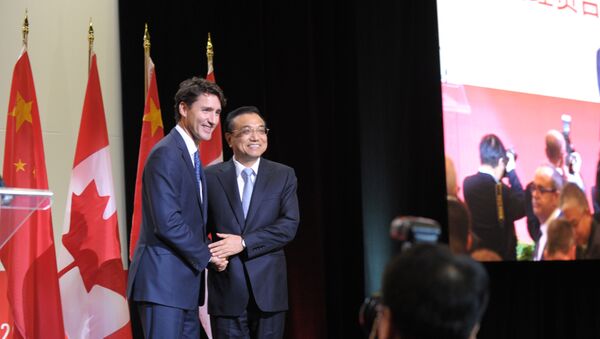 美国促使加拿大同中国实现自由贸易 - 俄罗斯卫星通讯社