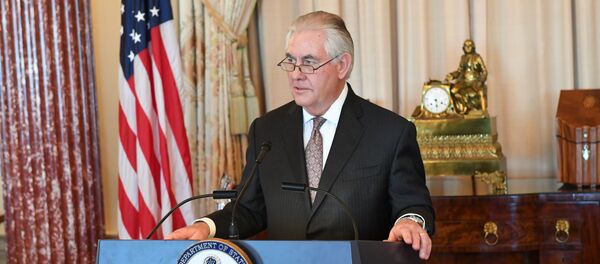 美国国务卿：特朗普在利雅得的反恐谈判富有成效 - 俄罗斯卫星通讯社