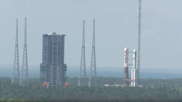 天舟一號與天宮二號交會對接 “黑科技”完成“太空華爾茲” - 俄羅斯衛星通訊社