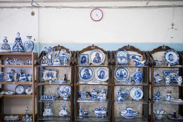 俄羅斯 格熱利 藍白繪花陶瓷的生產 - 俄羅斯衛星通訊社
