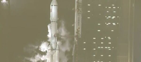 華媒稱,天舟一號貨運飛船發射。 華媒稱,天舟一號貨運飛船發射。 - 俄羅斯衛星通訊社