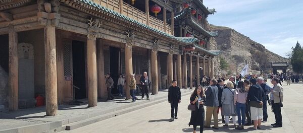 Делегация российских журналистов посетила китайский Датун - 俄罗斯卫星通讯社