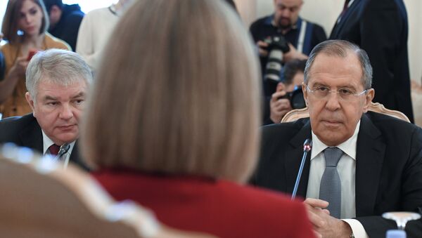俄罗斯与欧盟外长在莫斯科举行会谈 - 俄罗斯卫星通讯社