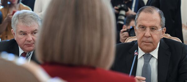 俄罗斯与欧盟外长在莫斯科举行会谈 - 俄罗斯卫星通讯社