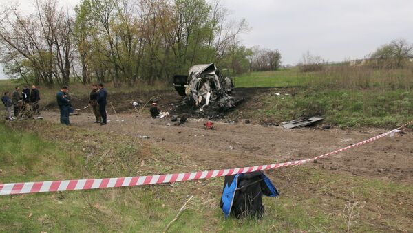 盧甘斯克人民警察：烏特工部門通信表明其涉嫌歐安組織汽車被炸 - 俄羅斯衛星通訊社