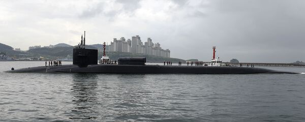 美“密歇根”核潜艇 美“密歇根”核潜艇 - 俄罗斯卫星通讯社