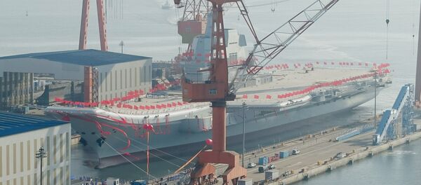 华媒:中国第二艘国产航母或使用世界最先进飞机弹射系统 华媒:中国第二艘国产航母或使用世界最先进飞机弹射系统 - 俄罗斯卫星通讯社