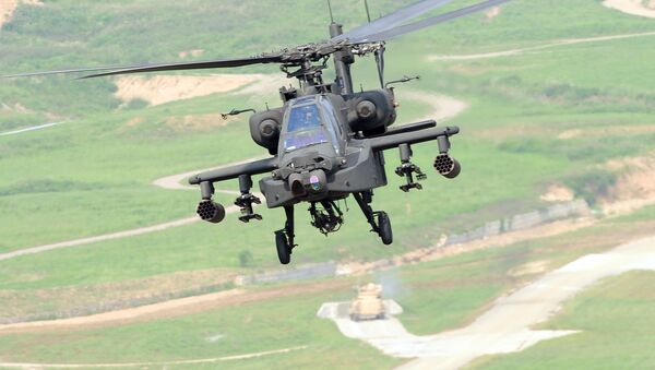 Apache AH-64E  - 俄羅斯衛星通訊社