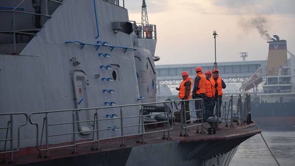 ВМС Украины и Турции на ракетных стрельбах в Одессе - 俄羅斯衛星通訊社